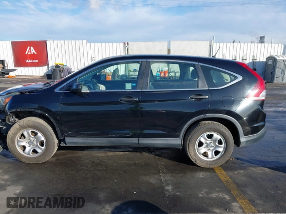 2014 Honda CR-V LX with VIN 3CZRM3H37EG717200, listed as a IAAI auction lot 41424082 with 58,888 mi miles. Bid and sale history available at carsss.com. Image 13.