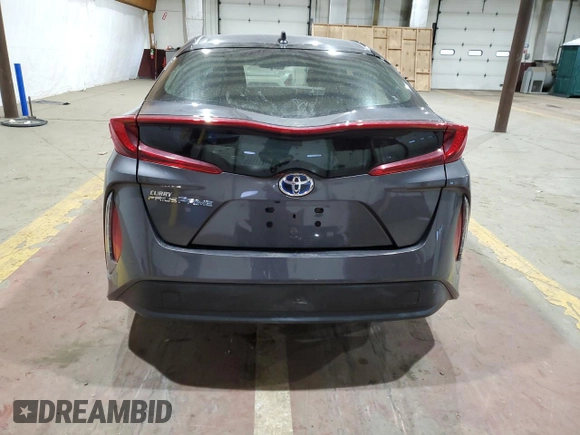 2022 Toyota Prius LE with VIN JTDKAMFP9N3210281, listed as a Copart auction lot 43341595 with 10,502 mi miles and Salvage title. Bid and sale history available at DreamBid. Image 6.