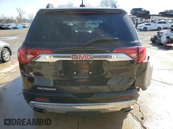 2019 GMC Acadia Denali with VIN 1GKKNPLS8KZ252095, listed as a Copart auction lot 48185285 with 62,175 mi miles and Salvage Title. Bid and sale history available at carsss.com. Image 6.