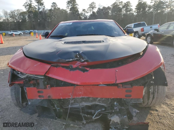 2021 Chevrolet Camaro 2SS with VIN 1G1FH1R71M0104729, listed as a Copart auction lot 87656215 with 42,276 mi miles and Salvage Title. Bid and sale history available at carsss.com. Image 5.