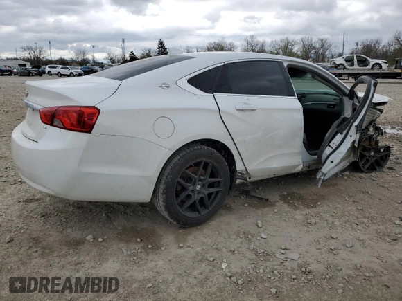 2016 Chevrolet Impala LS with VIN 2G11X5SA6G9184856, listed as a Copart auction lot 52106935 with 172,081 mi miles and Salvage title. Bid and sale history available at DreamBid. Image 3.
