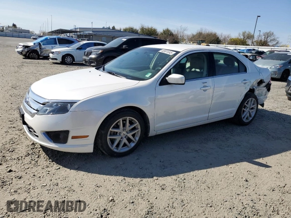 2011 Ford Fusion SEL with VIN 3FAHP0JA6BR258313, listed as a Copart auction lot 48901045 with 146,161 mi miles and Salvage Title. Bid and sale history available at DreamBid. Image 1.