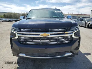 2023 Chevrolet Suburban Premier with VIN 1GNSCFKD3PR476310, listed as a Copart auction lot 53097665 with 38,392 mi miles and Salvage title. Bid and sale history available at DreamBid. Image 5.