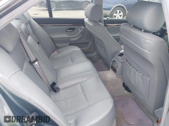2001 BMW 7 Series 740i with VIN WBAGG834X1DN87354, listed as a IAAI auction lot 42749277 with Not provided miles and . Bid and sale history available at DreamBid. Image 8.