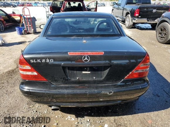 2002 Mercedes-Benz SLK-Class 2.3L Kompressor with VIN WDBKK49F92F254662, listed as a Copart auction lot 43461805 with 107,162 mi miles and Non Repairable. Bid and sale history available at carsss.com. Image 6.