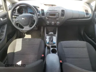 2018 Kia Forte LX with VIN 3KPFK4A7XJE206037, listed as a Copart auction lot 54236355 with 55,813 mi miles and Salvage Title. Bid and sale history available at DreamBid. Image 8.