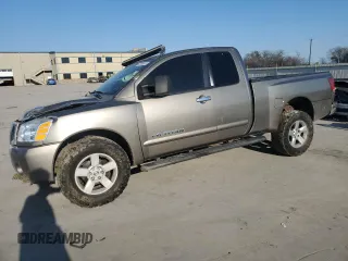 2007 Nissan Titan SE with VIN 1N6BA06B87N232533, listed as a Copart auction lot 47556435 with Not provided miles and Salvage title. Bid and sale history available at DreamBid. Image 1.