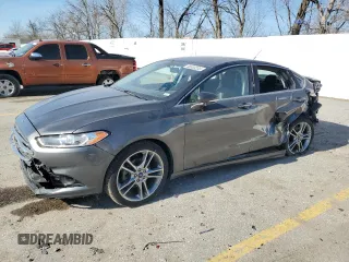 2016 Ford Fusion Titanium with VIN 3FA6P0K97GR256900, listed as a Copart auction lot 48383255 with 89,137 mi miles and Salvage title. Bid and sale history available at DreamBid. Image 1.