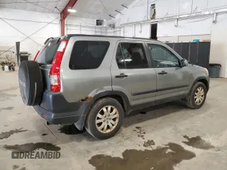 2006 Honda CR-V EX with VIN SHSRD78846U435220, listed as a Copart auction lot 54456555 with 301,501 mi miles and Clean Title. Bid and sale history available at carsss.com. Image 3.