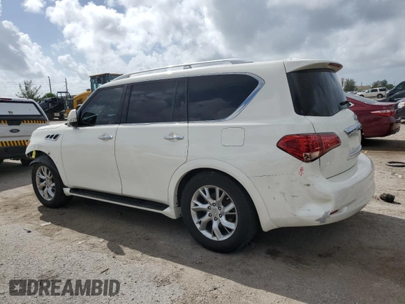 2013 Infiniti QX56 with VIN JN8AZ2NE5D9042020, listed as a Copart auction lot 69930274 with 194,258 mi miles and Salvage Title. Bid and sale history available at carsss.com. Image 2.