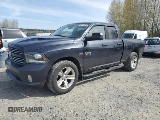 2014 Ram 1500 Sport with VIN 1C6RR7HT1ES399508, listed as a Copart auction lot 52153875 with 115,411 mi miles and Salvage title. Bid and sale history available at DreamBid. Image 1.