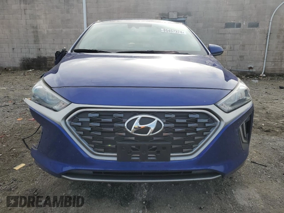 2020 Hyundai Ioniq SE with VIN KMHC75LC9LU234867, listed as a Copart auction lot 85457374 with 42,716 mi miles and Salvage title. Bid and sale history available at DreamBid. Image 5.