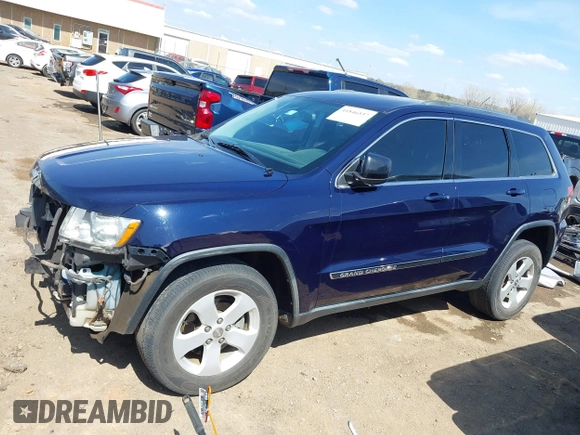 2013 Jeep Grand Cherokee Laredo with VIN 1C4RJEAG9DC621061, listed as a IAAI auction lot 41846537 with 107,264 mi miles. Bid and sale history available at carsss.com. Image 15.