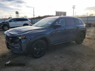 2025 Mazda CX-50 S Preferred with VIN 7MMVABBM8SN331817, listed as a Copart auction lot 43640275 with 308 mi miles and Salvage Title. Bid and sale history available at carsss.com. Image 1.