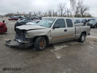 2003 Chevrolet Silverado 1500 LS with VIN 2GCEC19XX31184925, listed as a Copart auction lot 80311164 with 145,020 mi miles and Salvage Title. Bid and sale history available at carsss.com. Image 1.