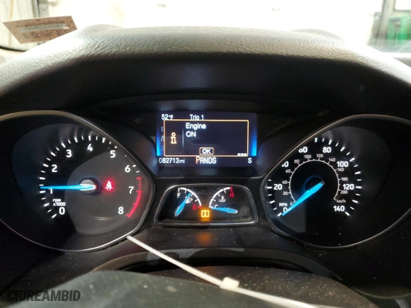 2015 Ford Focus SE with VIN 1FADP3F21FL303857, listed as a Copart auction lot 48362484 with 82,713 mi miles and Clean Title. Bid and sale history available at carsss.com. Image 9.