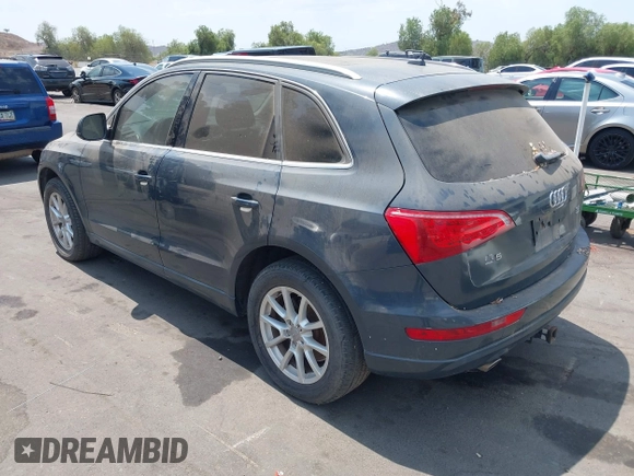 2010 Audi Q5 Premium Plus with VIN WA1LKAFP7AA074944, listed as a IAAI auction lot 42776108 with 186,895 mi miles and . Bid and sale history available at DreamBid. Image 3.