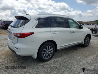 2015 Infiniti QX60 z VIN 5N1AL0MMXFC516202, wystawiony jako Copart lot #61034825 z przebiegiem 131 582 mil mil oraz Czysty tytuł • Clean title. Historia ofert i sprzedaży dostępna na DreamBid. Obrazek 3.