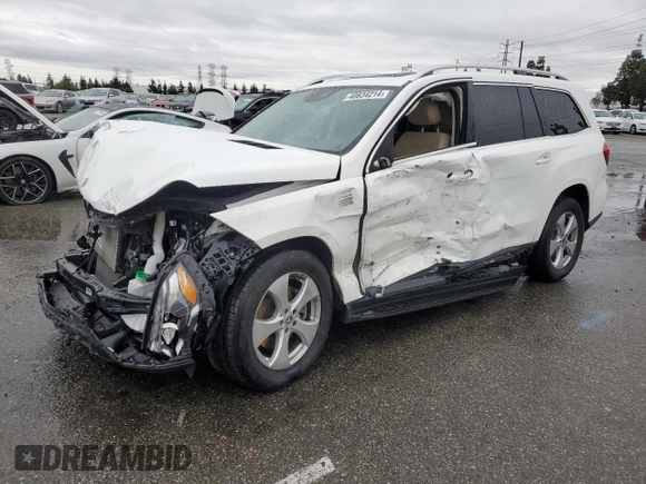 2019 Mercedes-Benz GLS 450 with VIN 4JGDF6EE6KB238039, listed as a Copart auction lot 40834214 with 42,969 mi miles and . Bid and sale history available at DreamBid. Image 1.
