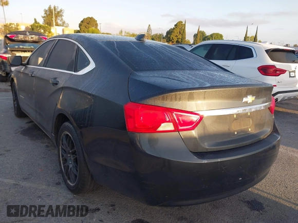 2015 Chevrolet Impala LS with VIN 2G11Z5SL0F9217148, listed as a IAAI auction lot 42131308 with 106,274 mi miles and . Bid and sale history available at DreamBid. Image 3.