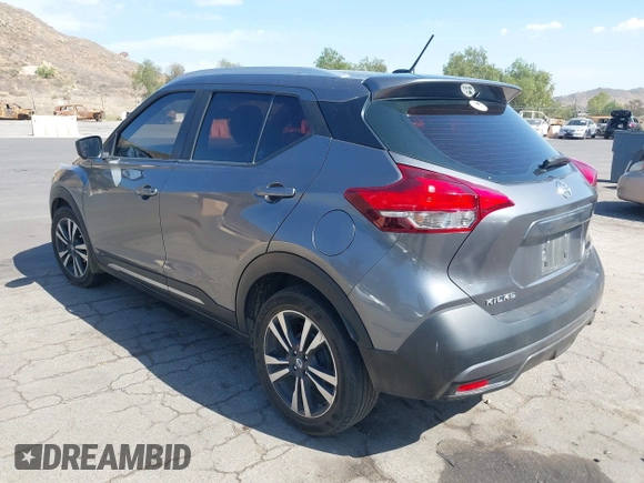 2018 Nissan Kicks SV with VIN 3N1CP5CUXJL511291, listed as a IAAI auction lot 42393541 with 144,642 mi miles and . Bid and sale history available at DreamBid. Image 3.