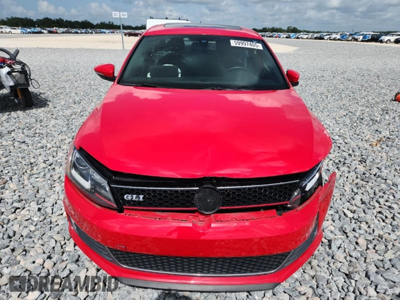 2015 Volkswagen Jetta GLI SEL with VIN 3VW4S7AJ8FM262024, listed as a Copart auction lot 59997405 with 124,276 mi miles and Salvage title. Bid and sale history available at DreamBid. Image 5.
