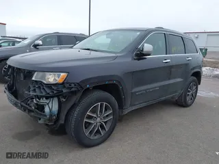 2018 Jeep Grand Cherokee Limited with VIN 1C4RJFBG8JC361638, listed as a IAAI auction lot 41431613 with 124,263 mi miles. Bid and sale history available at carsss.com. Image 20.