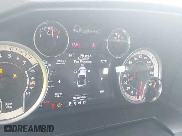 2014 Ram 2500 Laramie with VIN 3C6UR5NJ1EG276591, listed as a IAAI auction lot 42517879 with 145,466 mi miles and . Bid and sale history available at DreamBid. Image 7.