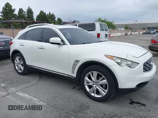 2012 Infiniti FX with VIN JN8AS1MUXCM122268, listed as a IAAI auction lot 42139233 with 158,338 mi miles. Bid and sale history available at carsss.com. Image 1.