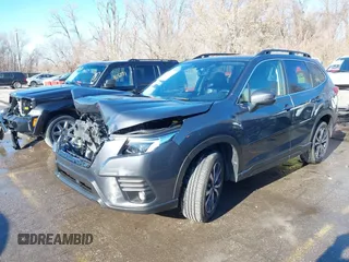 2024 Subaru Forester Limited with VIN JF2SKAKC9RH515899, listed as a IAAI auction lot 41058849 with 8,348 mi miles and . Bid and sale history available at DreamBid. Image 2.
