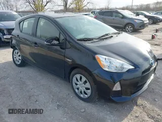 2012 Toyota Prius c One with VIN JTDKDTB39C1026066, listed as a IAAI auction lot 41864203 with 45,750 mi miles. Bid and sale history available at carsss.com. Image 1.
