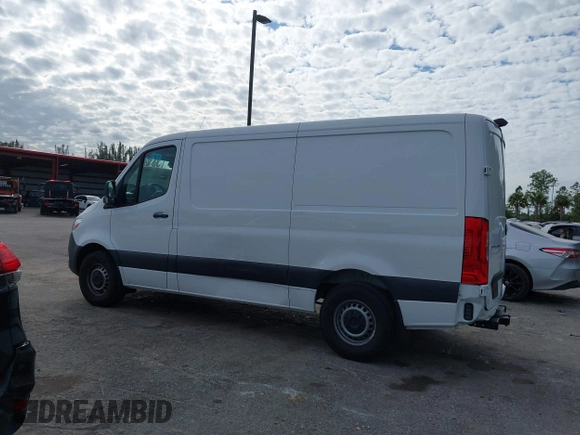 2024 Mercedes-Benz Sprinter Cargo with VIN W1Y4KBHY4RT175862, listed as a IAAI auction lot 41347055 with 21,566 mi miles and . Bid and sale history available at carsss.com. Image 14.