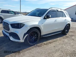 2022 Mercedes-Benz GLE 53 AMG with VIN 4JGFB6BB4NA585216, listed as a IAAI auction lot 41639687 with 31,940 mi miles and . Bid and sale history available at DreamBid. Image 17.