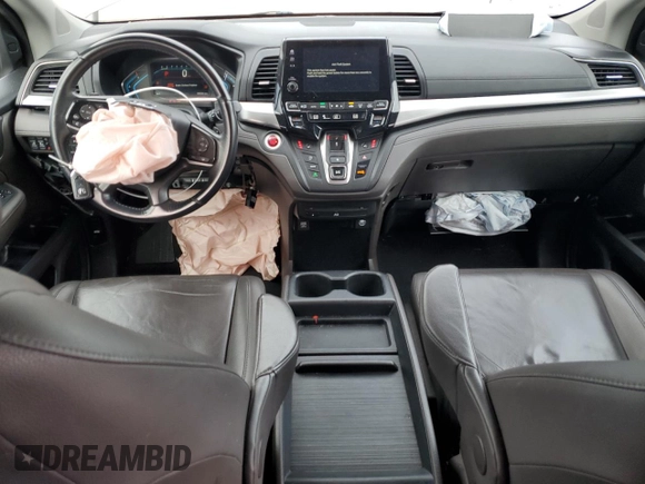 2019 Honda Odyssey Touring with VIN 5FNRL6H89KB103286, listed as a Copart auction lot 48141915 with 80,536 mi miles and Salvage Title. Bid and sale history available at carsss.com. Image 8.