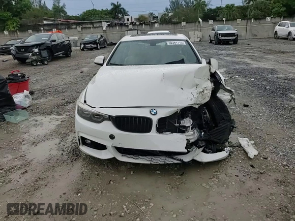 2019 BMW 4 Series 430i with VIN WBA4W3C59KAF93279, listed as a Copart auction lot 50384715 with 56,543 mi miles and Non Repairable. Bid and sale history available at carsss.com. Image 13.