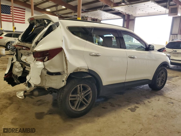 2017 Hyundai Santa Fe Sport 2.4L with VIN 5NMZUDLB5HH007523, listed as a Copart auction lot 51439895 with 0 mi miles and Salvage Title. Bid and sale history available at carsss.com. Image 3.
