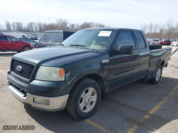 2004 Ford F-150 XL with VIN 1FTPX125X4NB32717, listed as a IAAI auction lot 41811867 with 263,858 mi miles. Bid and sale history available at carsss.com. Image 2.