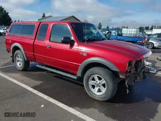 2003 Ford Ranger XL Fleet with VIN 1FTZR45E03PB60352, listed as a IAAI auction lot 41866921 with 85,836 mi miles. Bid and sale history available at carsss.com. Image 1.