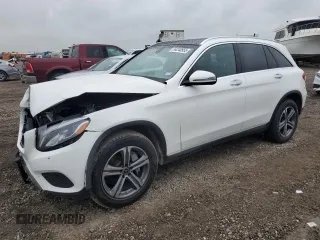 2019 Mercedes-Benz GLC 300 z VIN WDC0G4JB2KF655242, wystawiony jako Copart lot #54240555 z przebiegiem 35 518 mil mil oraz Szkoda całkowita • Salvage title. Historia ofert i sprzedaży dostępna na DreamBid. Obrazek 1.