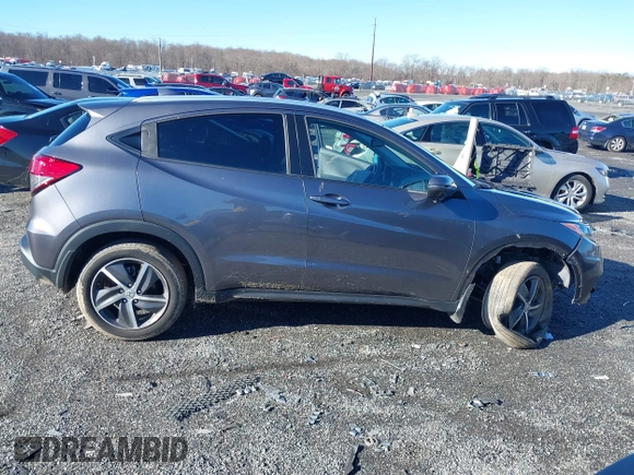 2022 Honda HR-V EX-L with VIN 3CZRU6H7XNM742713, listed as a IAAI auction lot 41202171 with 61,280 mi miles. Bid and sale history available at carsss.com. Image 14.