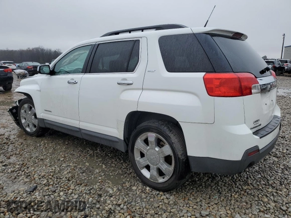 2012 GMC Terrain SLT-1 with VIN 2GKFLUE50C6345655, listed as a Copart auction lot 45092035 with 129,408 mi miles and Salvage Title. Bid and sale history available at carsss.com. Image 2.