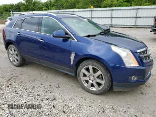 2012 Cadillac SRX Performance Collection with VIN 3GYFNBE35CS579214, listed as a Copart auction lot 54725465 with 114,829 mi miles and Salvage title. Bid and sale history available at DreamBid. Image 4.