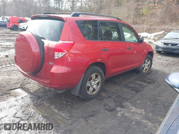 2006 Toyota RAV4 with VIN JTMBD35V765020485, listed as a IAAI auction lot 41654604 with 200,282 mi miles. Bid and sale history available at carsss.com. Image 4.