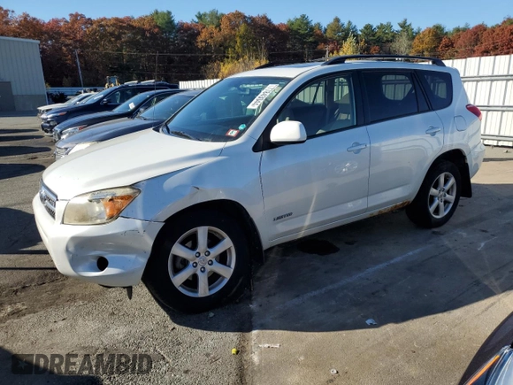 2007 Toyota RAV4 Limited with VIN JTMBK31V275033982, listed as a Copart auction lot 77843044 with 216,492 mi miles and Salvage Title. Bid and sale history available at carsss.com. Image 1.
