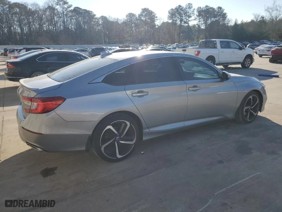 2020 Honda Accord Sedan Sport with VIN 1HGCV1F32LA144090, listed as a Copart auction lot 88103445 with 40,365 mi miles and Salvage Title. Bid and sale history available at carsss.com. Image 3.