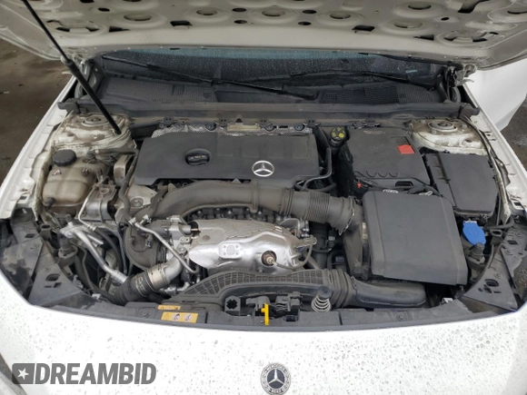 2021 Mercedes-Benz A 220 with VIN W1K3G4EB4MJ268713, listed as a Copart auction lot 44266385 with 54,228 mi miles and Salvage Title. Bid and sale history available at DreamBid. Image 12.