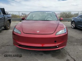 2025 Tesla Model 3 Long Range с VIN 5YJ3E1EA6SF908026, выставлен на аукционе Copart как лот 52297095 с пробегом 3 635 миль миль и Списание • Salvage title. История ставок и продаж доступна на DreamBid. Изображение 5.