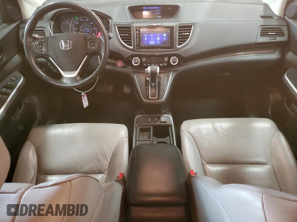 2015 Honda CR-V EX-L with VIN 5J6RM4H77FL017965, listed as a Copart auction lot 50800385 with 93,044 mi miles and Salvage Title. Bid and sale history available at carsss.com. Image 8.