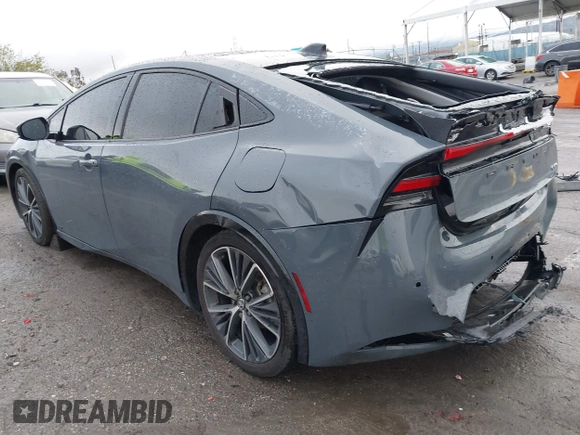 2024 Toyota Prius LE with VIN JTDADABUXR3009783, listed as a IAAI auction lot 41789305 with 46,091 mi miles and . Bid and sale history available at DreamBid. Image 3.