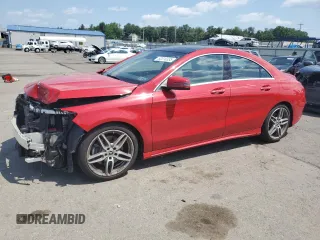 2018 Mercedes-Benz CLA 250 with VIN WDDSJ4GB1JN639602, listed as a Copart auction lot 62010335 with 21,561 mi miles and Salvage title. Bid and sale history available at DreamBid. Image 1.